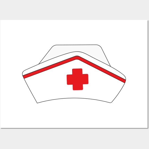 Nurse Hat Wall Art by DiegoCarvalho